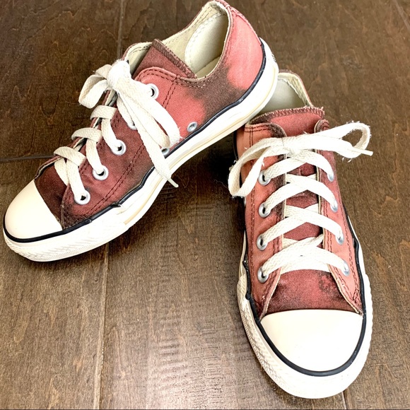 Converse Shoes - Acid/Bleach Wash All Star Converse Sneakers